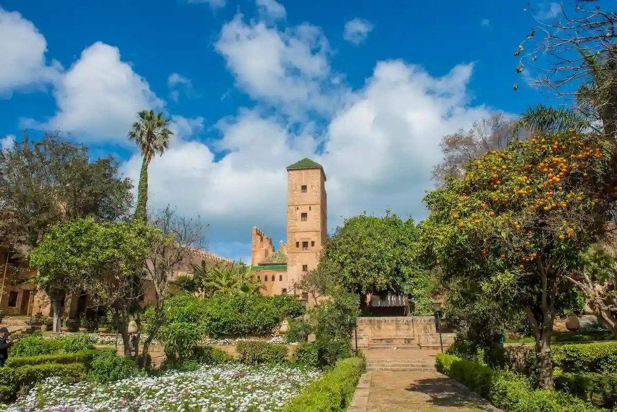 Oudayas museum and Andalusian gardens in Rabat
