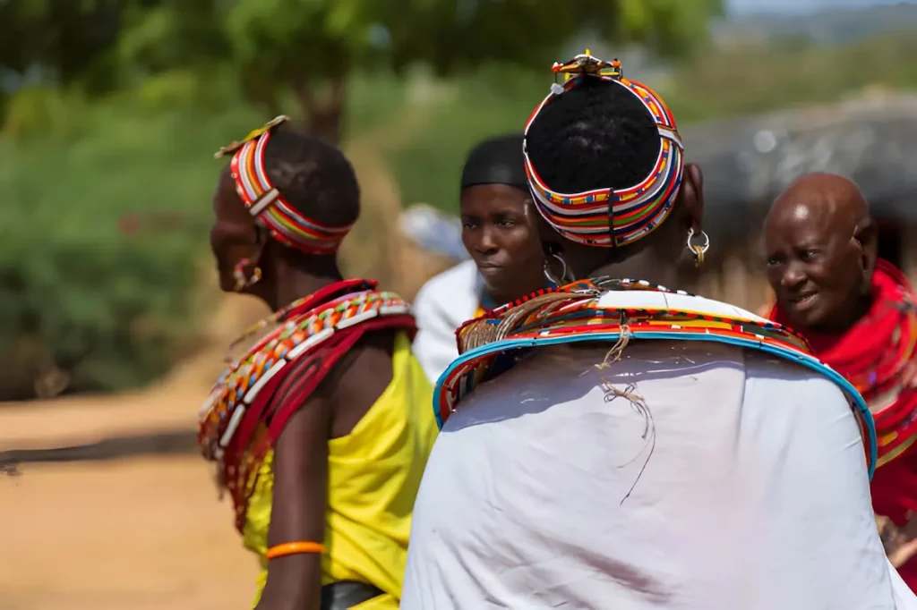 People from the Umoja Women Cultural village