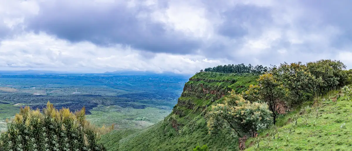 Menengai Crater View Point Landscapes Nakuru City County Kenya East Africa Landscapes 