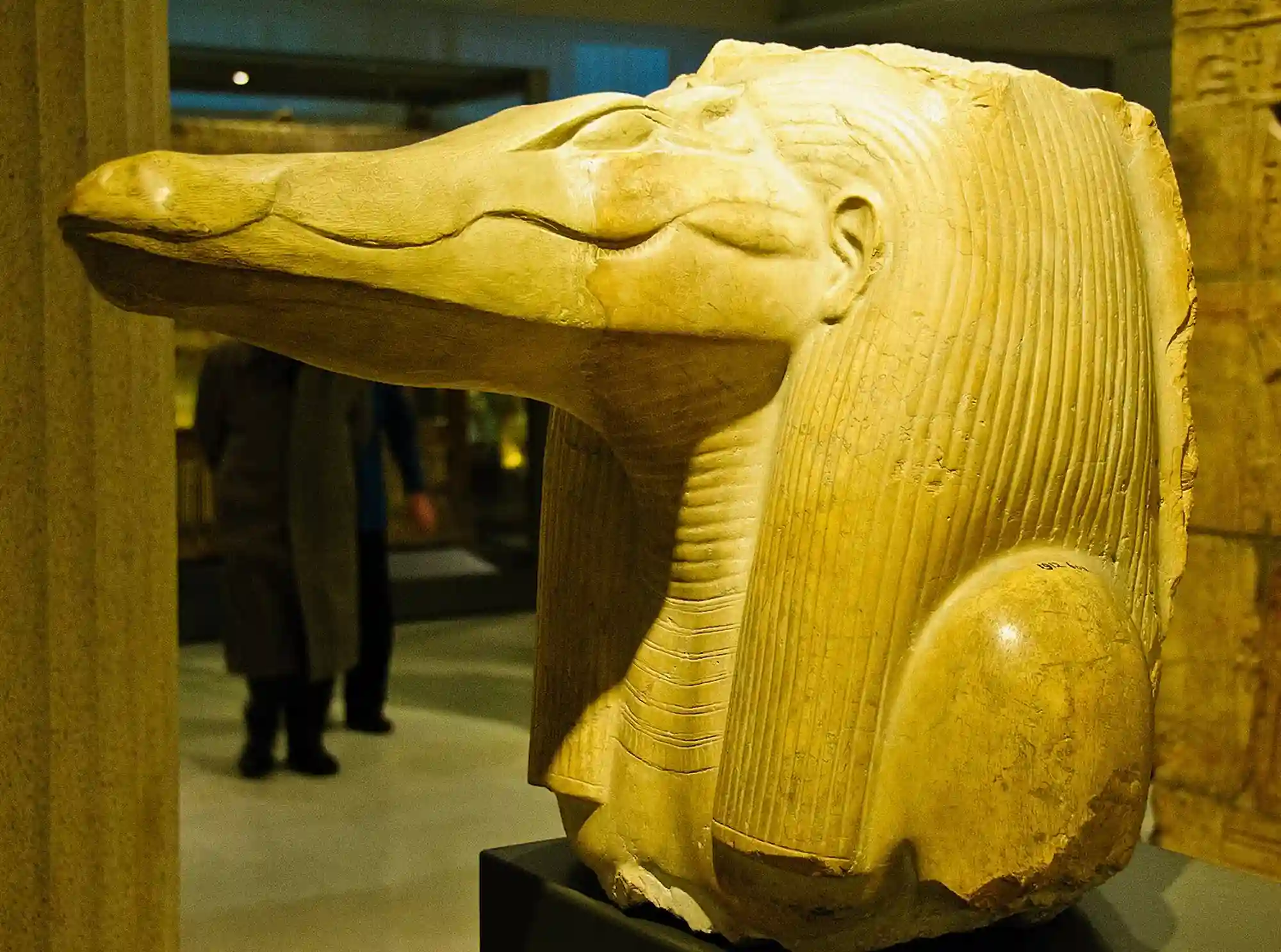 Sobek Statue 