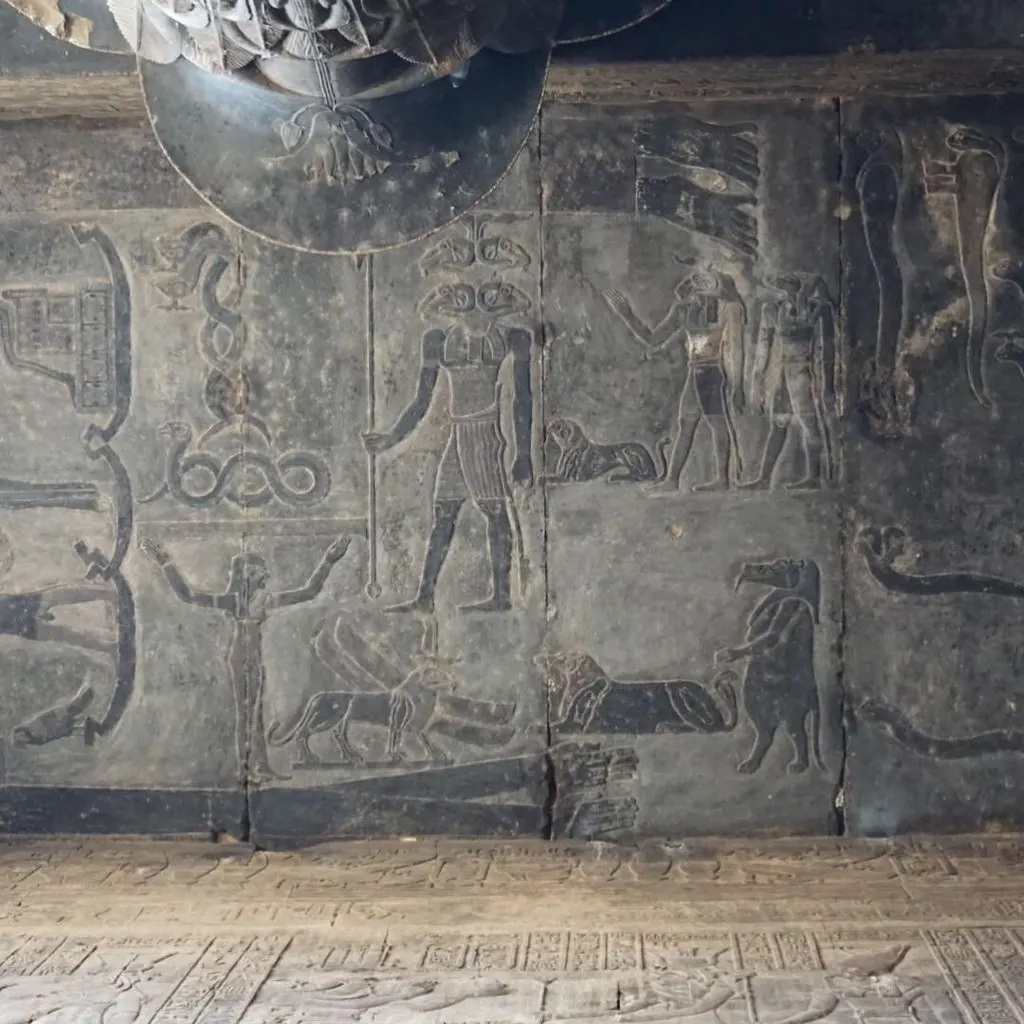 The temple of Khnum at Esna