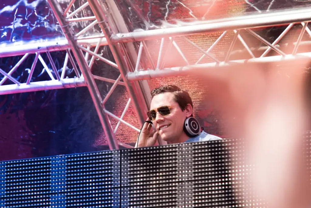 The Flying Dutch DJ Tiësto in Egypt on stage
