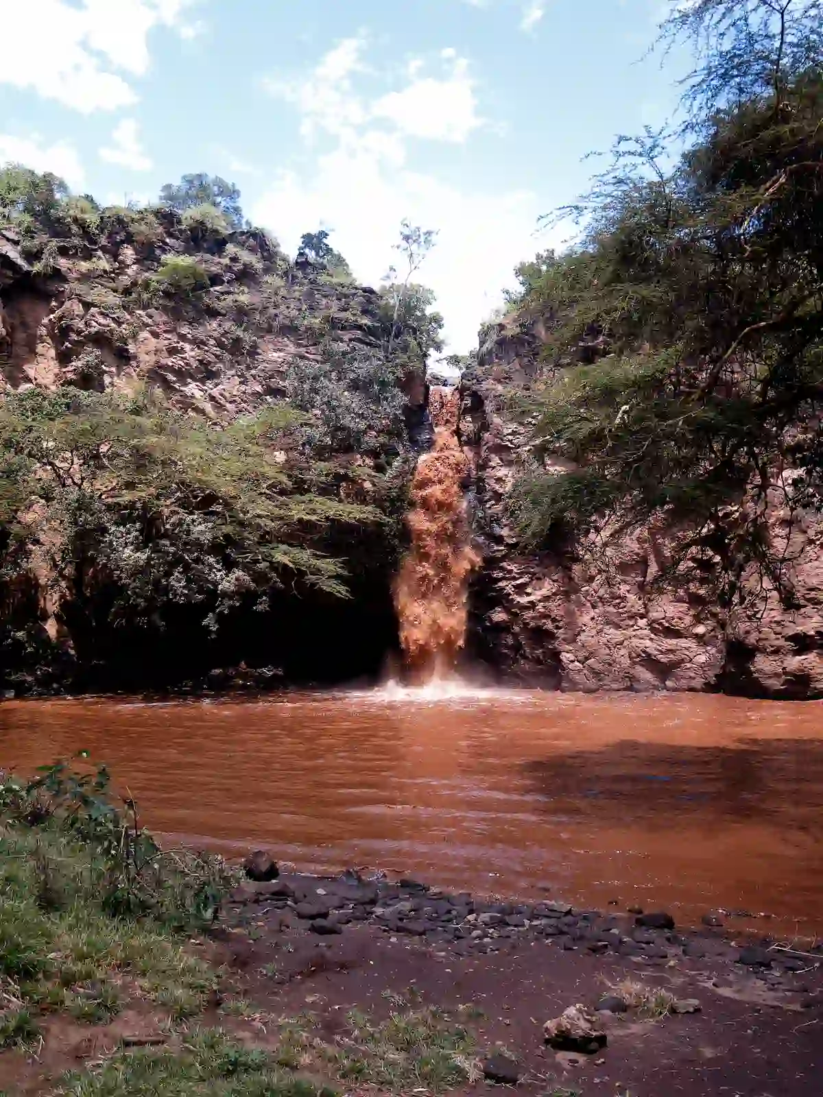 Makalia Falls, Lake Nakuru National Park, Kenya, September 2019