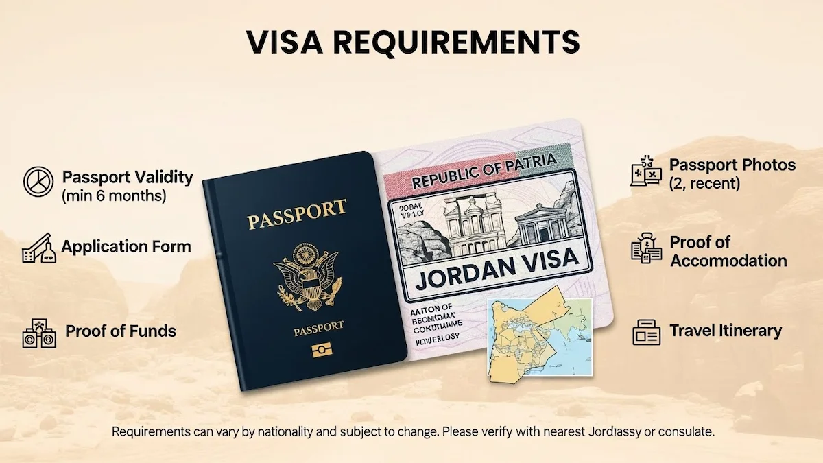 Jordan Visa Requirements