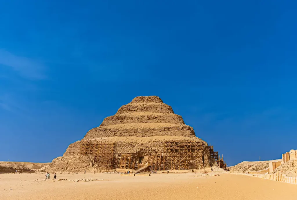 Pyramid of Djoser (Step Pyramid) - Saqqara, Egypt