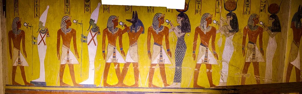 Tomb Wall decorations from KV43