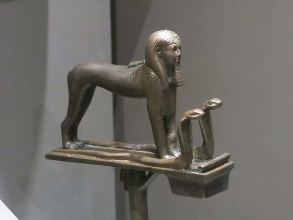 Divine sign of the sphinx of Taharqa