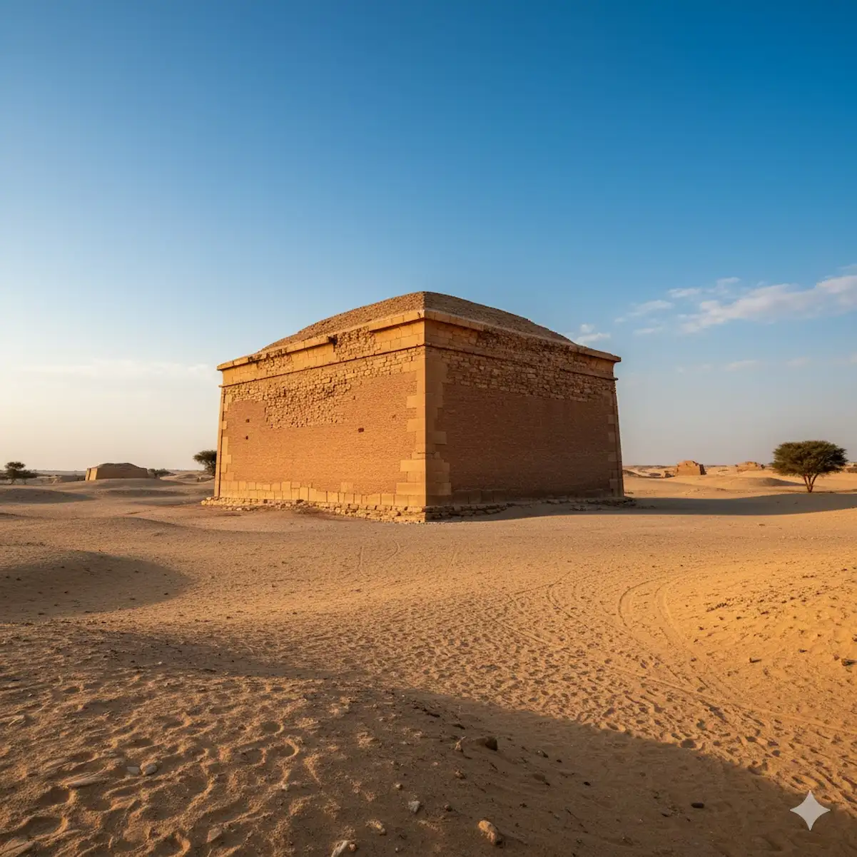an imaginary image about Mastabat al-Fir’aun