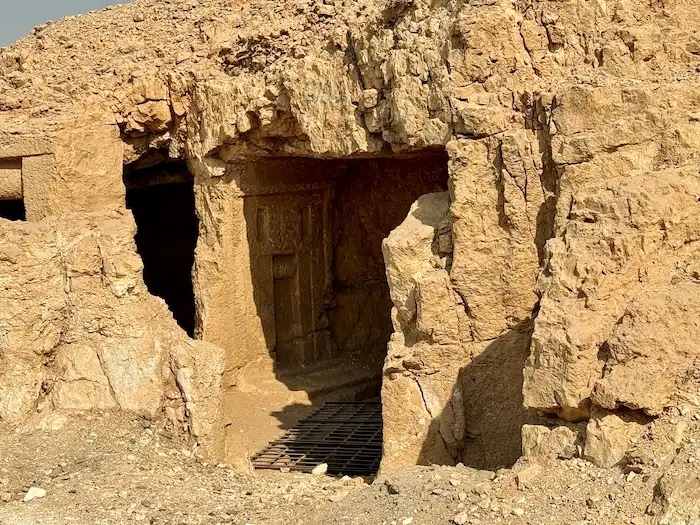 A rock-cut tomb of the G sector at the necropolis of El-Hawawish in Akhmim