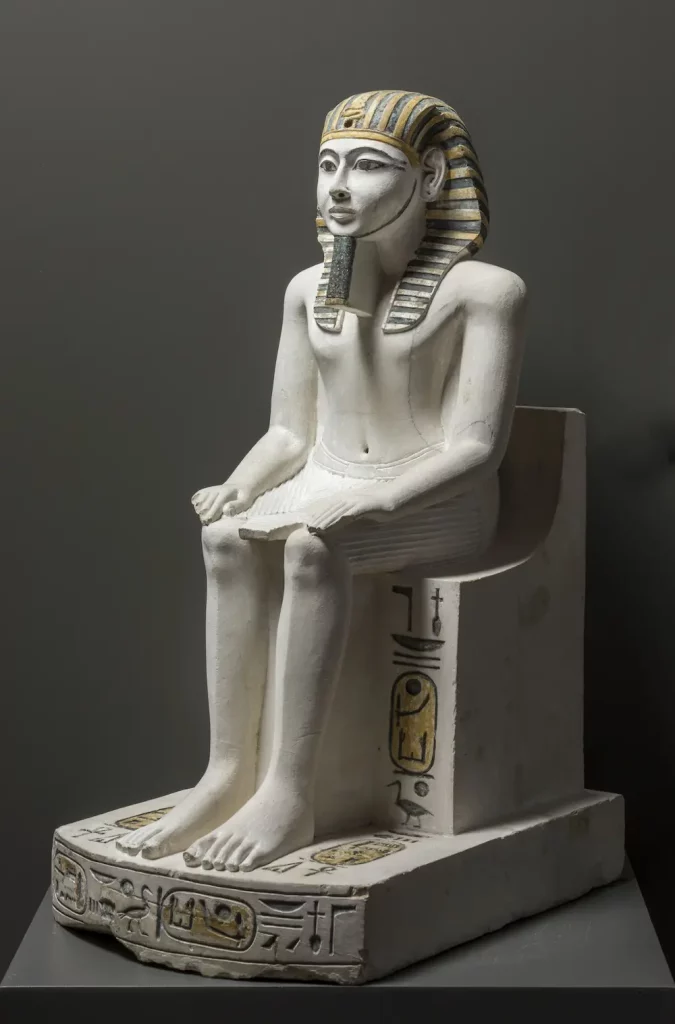 Amenhotep I statue from Deir el-Medina