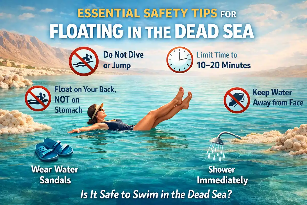 Essential Safety Tips for Floating in the Dead Sea