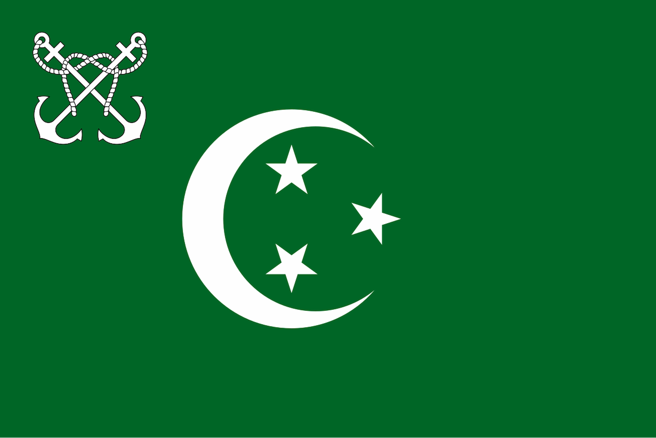 Flag of the Navy of Egypt (1922-1953)