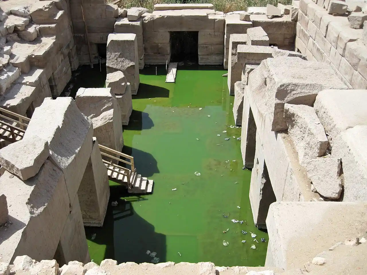 Osireion, the tomb of Osiris