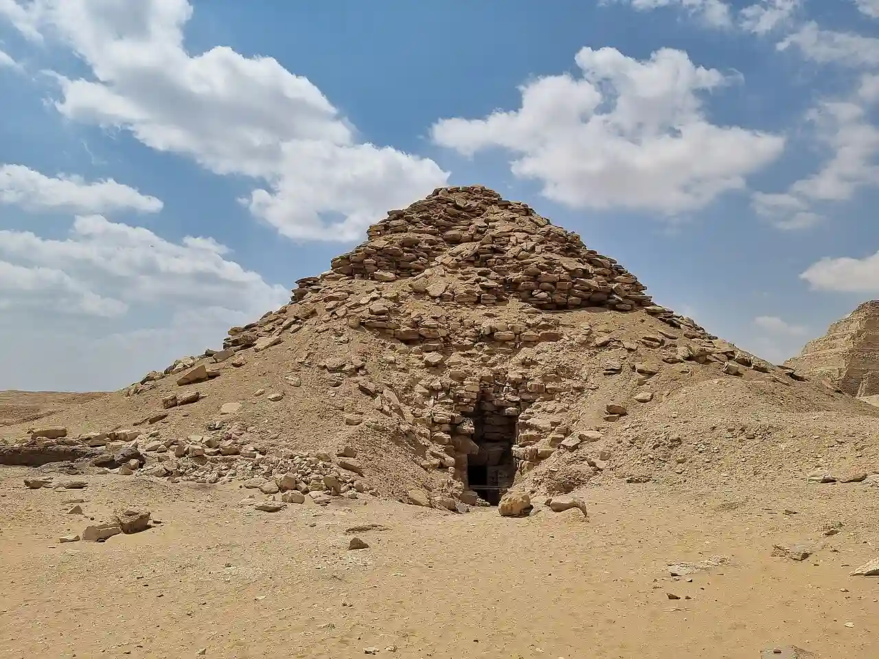 Pyramid of Userkaf at Saqqara