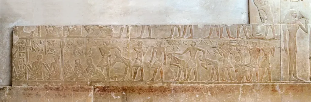 Punishment of the Slavery in Ancient Egypt