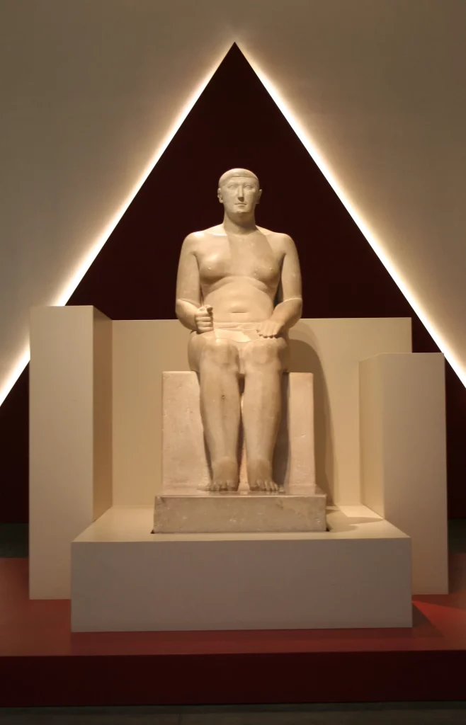 Statue of Hemiunu, vizier of King Khufu 