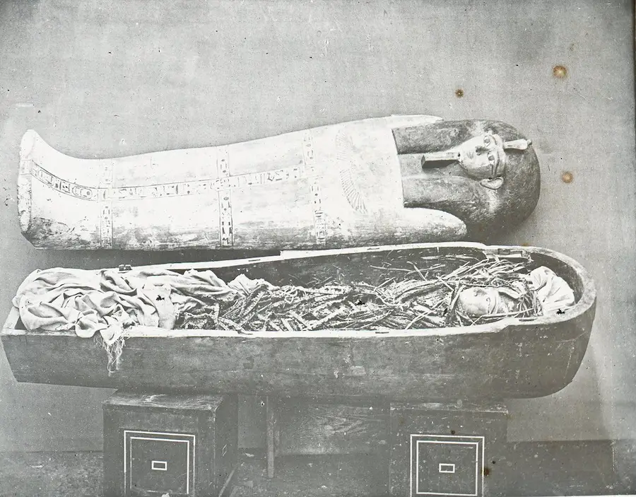 The mummy of Amenhotep I