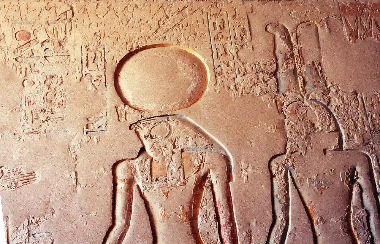 Ra and Amon - Ramses IV tomb