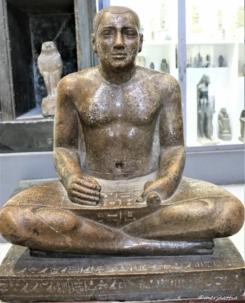 Priest Padiamenopet as a scribe